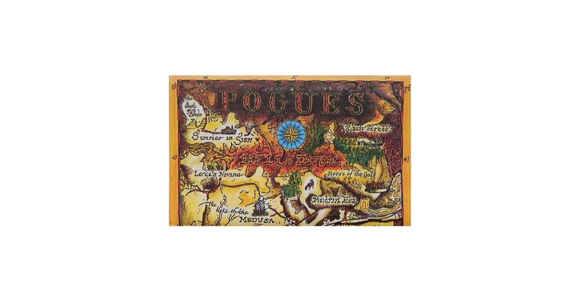 ポーグス　THE POGUES - Hell's Ditch　レコード　LP ポーグス THE POGUES - Hell's Ditch レコード LP